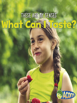 cover image of What Can I Taste?